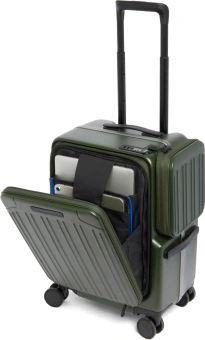 Чемодан Piquadro PQ LIGHT BV7296PQL/VEO2 37x53.5x26см 42л. 3.59кг. поликарбонат хаки - купить недорого с доставкой в интернет-магазине