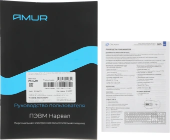 ПК Amur Нарвал B7I21 АМУЕ.466219.002 MT i5 12400 (2.5) 16Gb SSD512Gb UHDG 730 FreeDOS 2.5xGbitEth+1xGbitEth 500W мышь клавиатура черный (RUS) (АМУЕ.466219.002 2149657) - купить недорого с доставкой в интернет-магазине