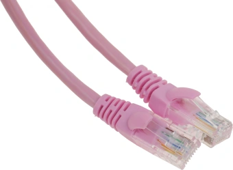 Патч-корд Premier PP12-1M/RO 1000Гбит/с UTP 4 пары cat.5E CCA molded 1м розовый RJ-45 (m)-RJ-45 (m) - купить недорого с доставкой в интернет-магазине