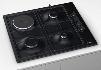Газовая варочная поверхность Bosch PBY6C6B62O черный - цена, купить или заказать с доставкой в интернет-магазине Газовая варочная поверхность Bosch PBY6C6B62O черный - купить недорого с доставкой в интернет-магазине