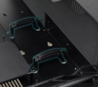 Корпус Lian-Li DK07X черный без БП E-ATX 12x120mm 4x140mm 2xUSB3.0 audio bott PSU - купить недорого с доставкой в интернет-магазине