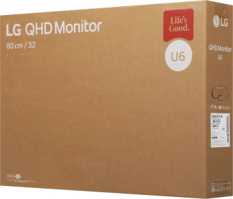Монитор LG 31.5" 32U631A-B черный IPS LED 16:9 HDMI матовая 1000:1 250cd 178гр/178гр 2560x1440 100Hz Quad HD 2K (1440p) USB 6.5кг - купить недорого с доставкой в интернет-магазине