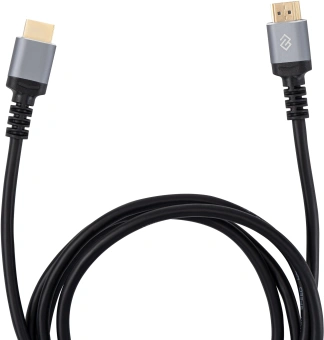 Кабель аудио-видео Digma HDMI (m)/HDMI (m) 2м. позолоч.конт. черный (D-HDMI-V2.0-2M) - купить недорого с доставкой в интернет-магазине