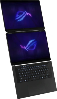 Ноутбук Asus ROG Zephyrus Duo 16 GX651AR-SR058W Core Ultra 9 386H 32Gb SSD1Tb NVIDIA GeForce RTX5070Ti 12Gb 16" OLED Touch 3K (2880x1800) Windows 11 Home dk.grey WiFi BT Cam Bag (90NR0NR2-M00260) - купить недорого с доставкой в интернет-магазине