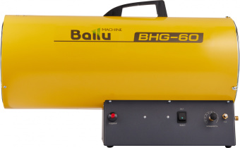 Тепловая пушка газовая Ballu BHG-60 57000Вт желтый/черный - купить недорого с доставкой в интернет-магазине