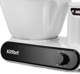 Миксер планетарный Kitfort КТ-3478 1200Вт белый - купить недорого с доставкой в интернет-магазине