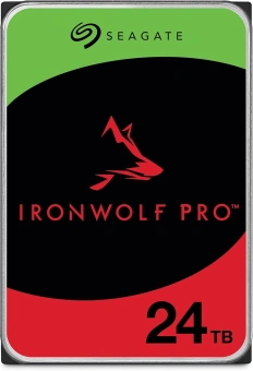 Жесткий диск Seagate SATA-III 24TB ST24000NT002 NAS Ironwolf Pro 512E (7200rpm) 512Mb 3.5" - купить недорого с доставкой в интернет-магазине