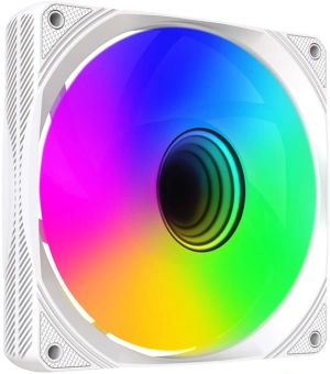 Вентилятор для корпуса Bloody BD-CF120ARGB1 ARGB 120х120x25 белый 4-pin 26дБ (упак.:1шт) (BD-CF120ARGB1-WH) Ret - купить недорого с доставкой в интернет-магазине