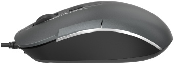 Мышь A4Tech Fstyler FM26S серый/черный оптическая 1600dpi silent USB для ноутбука 4but (FM26S USB (SMOKY GREY)) - купить недорого с доставкой в интернет-магазине