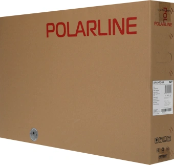 Телевизор LED PolarLine 32" 32PL54TC-SM черный/серебристый HD 50Hz DVB-T DVB-T2 DVB-C USB WiFi Smart TV (RUS) - купить недорого с доставкой в интернет-магазине