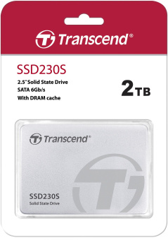 Накопитель SSD Transcend SATA-III 2TB TS2TSSD230S SSD230S 2.5" 0.3 DWPD - купить недорого с доставкой в интернет-магазине