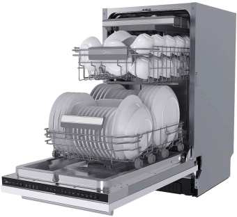 Посудомоечная машина встраив. Midea MID45S150i 2000Вт узкая (арт.1986458) - купить недорого с доставкой в интернет-магазине