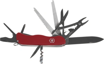 Нож перочинный Victorinox Work Champ (0.8564) 111мм 21функц. красный карт.коробка - купить недорого с доставкой в интернет-магазине