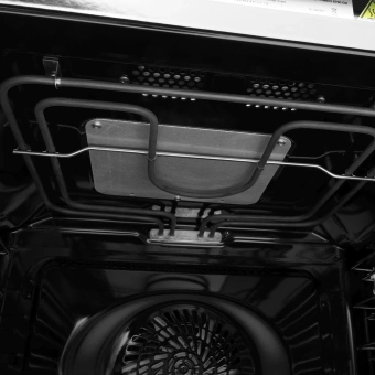 Духовой шкаф Электрический Hyundai HMEO 6780 DX черное стекло/серебристый - купить недорого с доставкой в интернет-магазине