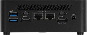 Неттоп MSI Cubi NUC 1M-052BRU Core 5 120U (1.4) Graphics CR без ОС 2xGbitEth WiFi BT 120W черный (936-B0B111-080) - купить недорого с доставкой в интернет-магазине
