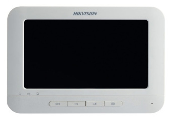 Видеодомофон Hikvision DS-KH6320-LE1/White(B) белый - купить недорого с доставкой в интернет-магазине