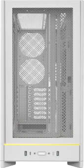 Корпус Montech HS01 белый без БП ATX 2xUSB3.0 audio bott PSU - купить недорого с доставкой в интернет-магазине