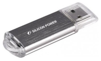 Флеш Диск Silicon Power 32GB Ultima II-I Series SP032GBUF2M01V1S USB2.0 серебристый - купить недорого с доставкой в интернет-магазине