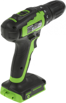 Дрель-шуруповерт Greenworks GD24DD35 аккум. патрон:быстрозажимной (3704007) - купить недорого с доставкой в интернет-магазине