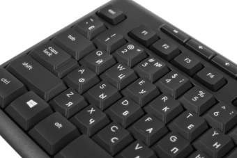 Клавиатура + мышь Logitech MK295 клав:черный мышь:черный USB беспроводная (920-009807) - купить недорого с доставкой в интернет-магазине