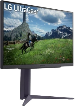 Монитор LG 27" UltraGear 27GS85Q-B черный IPS LED 16:9 HDMI матовая HAS 400cd 178гр/178гр 2560x1440 180Hz FreeSync DP 2K USB 6.2кг - купить недорого с доставкой в интернет-магазине