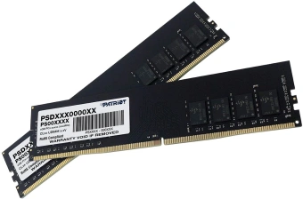 Память DDR4 2x8GB 2666MHz Patriot PSD416G2666K Signature RTL PC4-21300 CL17 DIMM 288-pin 1.2В kit single rank Ret - купить недорого с доставкой в интернет-магазине