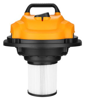 Строительный пылесос Deko DKVC-1400-15P 1400Вт (уборка: сухая) черный - купить недорого с доставкой в интернет-магазине