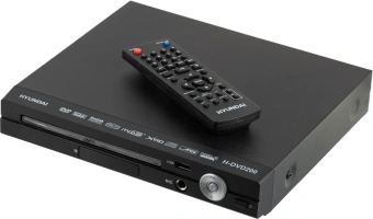 Плеер DVD Hyundai H-DVD200 черный Караоке ПДУ - купить недорого с доставкой в интернет-магазине