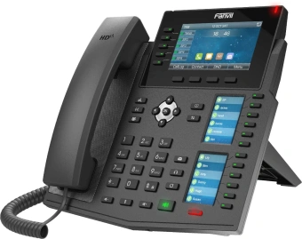 Телефон IP Fanvil X6U V2 черный - купить недорого с доставкой в интернет-магазине