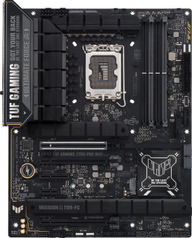 Материнская плата Asus TUF GAMING Z790-PRO WIFI Soc-1700 Intel Z790 4xDDR5 ATX AC`97 8ch(7.1) 2.5Gg RAID+HDMI+DP - купить недорого с доставкой в интернет-магазине