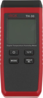 Термогигрометр RGK TH-30 портативный красный/черный (778626) - купить недорого с доставкой в интернет-магазине