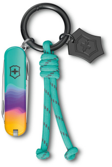 Нож перочинный Victorinox Classic SD Sydney Style (0.6223.E222) 58мм 7функц. бирюзовый подар.коробка - купить недорого с доставкой в интернет-магазине