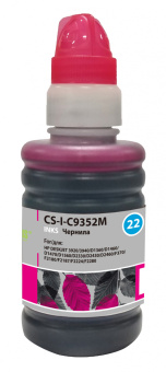 Чернила Cactus CS-I-C9352M пурпурный 100мл для HP DJ 3920/3940/D1360/D1460/D1470/D1560/D2330/D2430 - купить недорого с доставкой в интернет-магазине
