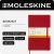 Блокнот Moleskine CLASSIC QP060R Large 130х210мм 240стр. линейка твердая обложка красный - купить недорого с доставкой в интернет-магазине