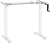 Подстолье Cactus CS-MDF-WT белый черный каркас белый 133x118x60см - купить недорого с доставкой в интернет-магазине