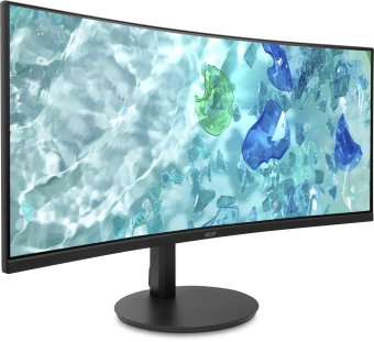 Монитор Acer 34" Vero CB342CURJ0bmiiprzx черный VA LED 1ms 21:9 HDMI M/M матовая HAS Piv 350cd 178гр/178гр 3440x1440 120Hz FreeSync DP UW USB 8.7кг - купить недорого с доставкой в интернет-магазине