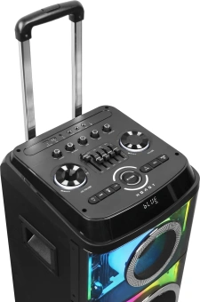 Колонка порт. Ural 103 черный 1200W 1.1 BT/3.5Jack/USB-C 15м 7000mAh (УРАЛ МОЛОТ 103) - купить недорого с доставкой в интернет-магазине