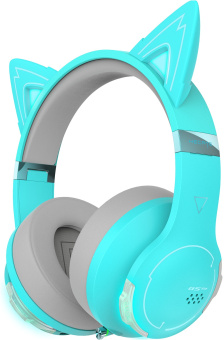 Наушники с микрофоном Edifier G5BT Cat бирюзовый мониторные BT оголовье (G5BT) - купить недорого с доставкой в интернет-магазине