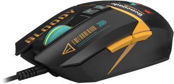 Мышь A4Tech Bloody W63 Max Renegade черный/рисунок оптическая 12000dpi USB (W63 MAX) - купить недорого с доставкой в интернет-магазине