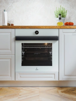 Духовой шкаф Электрический Lex EDP 607 WH Wide Series белый - купить недорого с доставкой в интернет-магазине