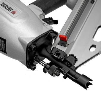 Пистолет гвоздезабивной Denzel PN2190 серый/желтый - купить недорого с доставкой в интернет-магазине