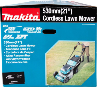 Газонокосилка роторная Makita DLM532Z 1600Вт - купить недорого с доставкой в интернет-магазине