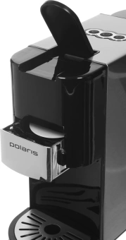 Кофемашина Polaris PCM 2020 3-in-1 1450Вт черный/нержавеющая сталь - купить недорого с доставкой в интернет-магазине