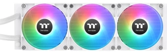 Система водяного охлаждения Thermaltake TH360 V2 Ultra Snow ARGB Soc-AM5/AM4/1200/1700/1851 белый 4-pin 25.8dB Al+Cu LCD Ret (CL-W405-PL12SW-A) - купить недорого с доставкой в интернет-магазине