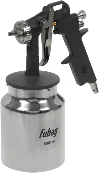 Краскораспылитель Fubag Basic S750/1.5 HP 178л/мин соп.:1.5мм бак:0.8л серый/серебристый - купить недорого с доставкой в интернет-магазине
