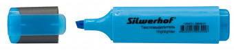 Текстовыделитель Silwerhof Blaze 108036-07 скошенный пиш. наконечник 1-5мм голубой картон - купить недорого с доставкой в интернет-магазине