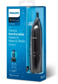 Триммер Philips Series 1000 NT1650/16 черный (насадок в компл:1шт) - купить недорого с доставкой в интернет-магазине