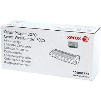 Картридж лазерный Xerox 106R02773 черный (1500стр.) для Xerox Ph 3020/WC 3025 - купить недорого с доставкой в интернет-магазине
