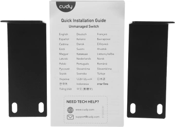 Коммутатор Cudy GS1024 (L2) 24x1Гбит/с неуправляемый - купить недорого с доставкой в интернет-магазине