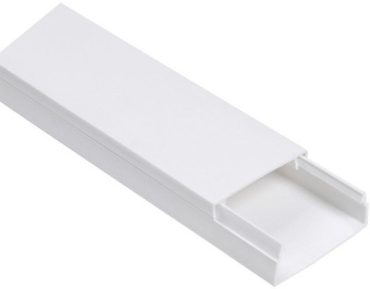 Кабельный канал IEK CKK11-040-040-1-K01-024 Ecoline 40x40мм белый 2м (упак.:1шт) - купить недорого с доставкой в интернет-магазине